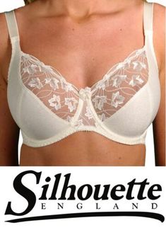 Silhouette Lingerie ‘Cascade’ Pearl Underwired Balconnette Bra UK SIZES [3108]  | eBay