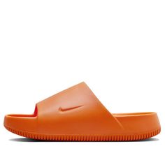 Nike Calm Slide 'Bright Mandarin' FD4116-800 Casual Orange Slides For Spring, Orange Cushioned Slides For Spring, Spring Orange Slides With Cushioned Footbed, Nike Calm Slides, Fashion Performance, Sneaker Collection, Stylish Sneakers, Perfect Pair, Your Perfect