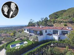 Nancy Reagan and Ronald Reagan's California Home Hits the Market : People.com Celeb Homes, Gratin Potatoes, Famous Lifestyle, Hollywood Pictures, Nancy Reagan, Famous Houses, Spanish Architecture