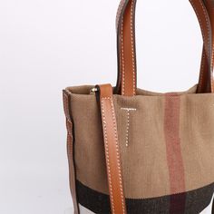 Free U.S. shipping. Style: Stripes , color:Brown, suite for season：Spring, Summer, Autumn, Winter ，Anniversary, Going out, Hanging out, Material Canvas, Brown Canvas Stripe Shoulder Tote Bags Beige Bucket Bag For Fall Errands, Fall Beige Bucket Bag For Shopping, Brown Canvas Bucket Bag With Leather Trim, Brown Canvas Bucket Bag For Errands, Designer Brown Bucket Tote Bag, Brown Bucket Bag For Fall Errands, Designer Brown Bucket Bag For Everyday, Designer Beige Bags For Fall, Casual Brown Bucket Bag With Leather Trim