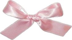 a pink bow on a white background