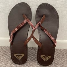 Roxy Flip Flop Sandals Women’s Size 8 Brand New Without Tag- Never Worn! Pink Leather Flip Flops For Beach, Roxy Shoes, Sandals Women, Flip Flop, Flip Flop Sandals, Roxy, Women's Shoes Sandals, Flip Flops, Womens Sandals