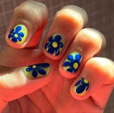 Acrylic Nails Ideas, Anting Manik, Mens Nails, Hippie Nails, Nagel Inspo, Modieuze Outfits, Manicure Y Pedicure, Dream Nails