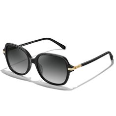 PRICES MAY VARY. 【Ergonomic Construction Sun Glasses for Women】These polarized women's sunglasses with Enhanced lenses coverage (Lens width: 57mm) and specialized lenses curvature for perfect protection against Sidelight. Perfect for golf, driving and anything else the Sun throws at you! 【Polarized UVA, UVB Rays Protection】The lenses are good polarized so eyes are not irritated from the brightness of the sunshine. Instead, it's very soothing and been able to enjoy your daily life without squinti Elegant Wayfarer Sunglasses For Travel, Square Frame Sunglasses With Gradient Lenses For Travel, Chic Square Frame Sunglasses For Travel, Elegant Square Frame Sunglasses For Travel, Elegant Acetate Sunglasses With Uv Protection, Elegant Acetate Sunglasses With Polarized Lenses, Sunglasses Women Oversized, Vintage Sun, Cellulose Acetate