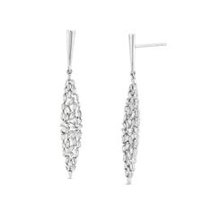 These unique mosaic style earrings are crafted with baguette cut diamonds. Diamonds Direct, Diamond Mosaic, Baguette Cut Diamond, Women Diamond, Baguette Cut, Baguette Diamond, Style Earrings, Free Shopping, No Frills