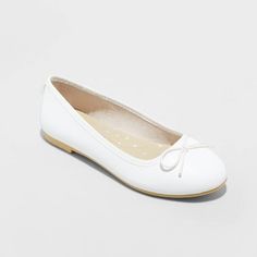 Non-slip Ballet Flats For Spring, Spring Non-slip Ballet Flats With Round Toe, White Synthetic Ballet Flats For Spring, White Synthetic Ballet Flats For Summer, Spring White Synthetic Ballet Flats, White Casual Ballet Flats For Spring, Casual White Ballet Flats For Spring, White Synthetic Ballet Flats With Round Toe, Casual White Ballet Flats With Round Toe