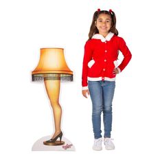 o WHAT'S INCLUDED: A cardboard cutout of the iconic leg lamp from A Christmas Story.
o FESTIVE DÉCOR: Perfect for Christmas party photo booths, adding a touch of nostalgia and fun.
o REUSABLE: Easy to set up and durable cardboard construction for repeated use.
o GREAT FOR CHRISTMAS EVENTS: Ideal for movie watch events, enhancing your venue with memorable decor.

Product Description:
Light up your holiday festivities with the A Christmas Story Leg Lamp stand-up! Crafted from sturdy cardboard and fashioned after the unforgettable leg lamp, this decoration brings a sprinkle of movie magic to any Christmas party or film viewing. It's a silly prop for photo booth fun, inviting guests to strike a pose with this quintessentially quirky piece. Easy to assemble and wonderfully whimsical, it's sure Christmas Party Photo Booth, A Christmas Story Leg Lamp, Christmas Story Leg Lamp, Cardboard Construction, Christmas Party Photo, Leg Lamp, Lamp Stand, Cardboard Cutouts, Cardboard Cutout