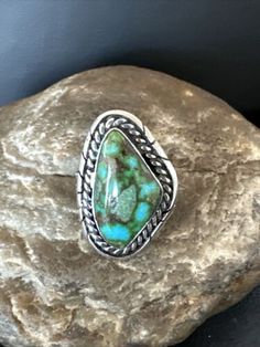 ad eBay - Find many great new & used options and get the best deals for Womens Green Sonoran Turquoise Navajo Sterling Silver Ring Size 8 16392 at the best online prices at eBay! Free shipping for many products! Southwestern Style Turquoise Inlay Ring, Southwestern Green Turquoise Ring With Large Stone, Southwestern Style Green Turquoise Ring With Large Stone, Southwestern Turquoise Ring With Large Stone, Southwestern Style Turquoise Ring With Large Stone, Western Style Turquoise Gemstone Rings, Southwestern Style Large Stone Turquoise Ring, Western Style Untreated Turquoise Ring, Untreated Western Turquoise Ring