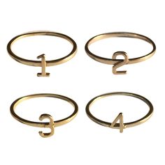 NUMBER RINGS — VERAMEAT Number Rings, Vip Card, Lucky Number, Vintage Rings, Beautiful Rings, New Black, Gold Rings, Bangles, Personalized Items