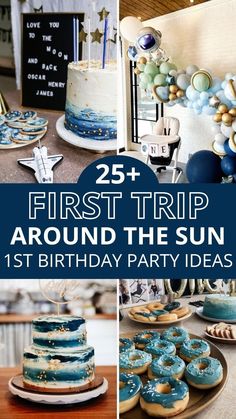 the first trip around the sun birthday party ideas