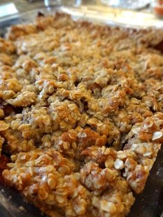 a close up of food on a pan