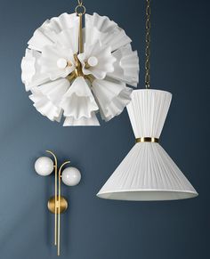 Alek's elegant hourglass shape features a white linen shade gathered and encircled by an Aged Brass ring. The design's loose and flowy appearance is achieved by the ruffled texture and asymmetrical top and bottom. This pendant offers a clean and crisp look that adds an organic aesthetic while offering a soothing glow. Available in 2 sizes: Small Dimensions: 22"Dia x 30"H Min - Max Hanging Height: 30" to 82"H Backplate/Canopy/Base: 6.75"Dia x 1"H Wattage: Accepts 2 x E26 Medium Base 60W Max Bulbs Faux Hide Rug, Chandelier White, Chandelier Small, Chic Lighting, Black Rooster, Organic Aesthetic, Rooster Decor, Adjustable Floor Lamp, Hourglass Shape