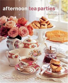 the cover of afternoon tea parties