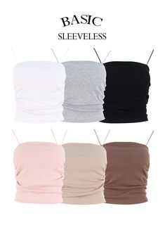 ruched-bra-capped-camisole-os325 Detail Shop, Pink Beige, Beige Brown, Body Size, Solid Black, Fashion Collection, Polyester Spandex, Brown And Grey, Sleeveless Top