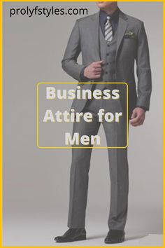 Men's three-piece suit, men's grey suit, men's business suit, men slim fit suit, men's formal suit, men's formal fashion, men's formal wear Men's Formal Fashion, Suits To Wear To A Wedding, Mens Formal Fashion, Grey 3 Piece Suit, Business Attire For Men