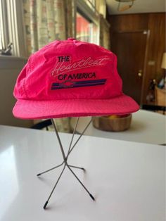 Unisex hat. Florescent Pink in color!  See ALL images for size and condition. Items sold as is as pictured and described no returns or refunds. Message me for any questions you may have etc.  Cross-posted. Item is located in South Carolina at Buncombe Antiques in Taylors SC Booth #43 . Shipping available to domestic and international locations.  Note all items are transported to my booth space in Taylor's SC at Buncombe Antiques booth #43 after two weeks after listings. It is a rare possibility some listings purchased through online listings may be sold in the booth if that is the case I would refund/cancel if the item sold through the booth before delisting.  Thank you for supporting local business Quick Chick Designs/The Vintage Chick Neon Rose, Pink Neon, Ball Cap, In A Heartbeat, Neon Pink, South Carolina, Hot Pink, Neon, Mens Outfits