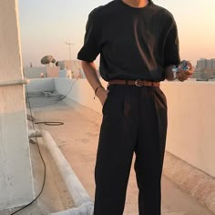 Outfit Trousers, Paris Ootd, French Street, Boys Style, Idea Design, Man Fashion, Stylish Mens Outfits, Men Fashion Casual Outfits