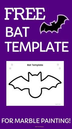 bat template printable - free Bats Crafts Preschool, Bats Kindergarten, Painting Preschool, Spiders Preschool, Bats Activities, Halloween Bats Crafts, Bat Printable, Bat Template, Prek Crafts