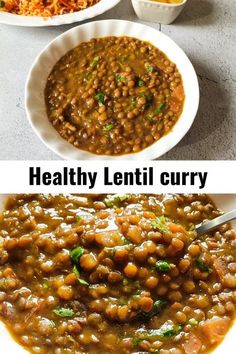 Brown Lentils Curry, Ways To Use Lentils, Indian Style Lentils, Brown Lentil Recipes Healthy, Brown Lentil Curry Recipes, Brown Lentil Dahl, Brown Lentil Recipes, Brown Lentil Curry, Lentil Recipes Indian