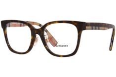 Burberry Evelyn BE2347F 3943 Eyeglasses Women's Dark Havana Full Rim 52mm Brand: Burberry Model: 3942F Style: Full Rim Square Shape Gender: Women Frame/Temple: Dark Havana-3943 Lens: Demo Size: Lens-52 Bridge-19 Temple-140mm Frame Material: Plastic Made In: Italy Geofit: Asian Burberry Eyeglasses, Cloth Brand, Burberry Logo, Burberry Models, Brown Lens, Eyeglasses For Women, Square Shape, Eyeglasses Frames, Cleaning Cloth