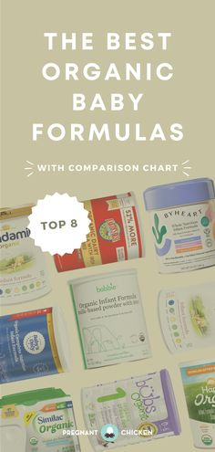 the best organic baby formulas with comparison chart