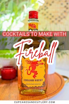 Love Fireball cinnamon whisky? These quick and easy cocktails are perfect for any cinnamon lover! Great for parties, cozy nights, or when you want a fiery twist on classic drinks. Easy Mixed Drinks