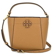 Top Rated [Tory Burch] MCGRAW SMALL BUCKET BAG 74956 227 TIRAMISU, Women's Bags & Handbags Small Bucket Bag, Japan Store, Japanese Store, Small Buckets, Tory Burch Handbags, Brown Brown, Bag Light, Tory Burch Bag, Shoulder Length