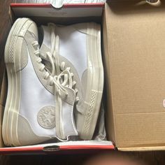 Unused Converse Chuck Taylor Size 9 Included With Box Everyday White Canvas Sneakers, Le Fleur Shoes, Golf Le Fleur Shoes, Converse Jw Anderson, Golf Le Fleur Converse, Converse Jack Purcell, Vintage Converse, Men's Converse, Striped Shoes