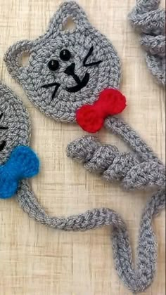 Crochet Cat Bookmark, Bookmarks For Kids, Cat Bookmark, Crochet Bird Patterns