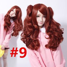 Color:#1.#2.#3.#4.#5.#6.#7.#8.#9.Size:Length:66cm/25.74".Fabric material:high temperature wire.Tips: *Please double check above size and consider your measurements before ordering. thank you ^_^ Harajuku Wigs, Harajuku Anime, Halter Dress Short, Anime Wigs, Kawaii Cosplay, Japanese Kawaii, Skirt And Sneakers, Cosplay Characters, Classic Brown