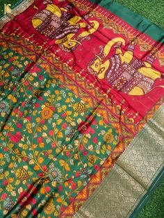 Print sarees are versatile and stylish garments that come in a wide range of prints, including florals, geometric patterns, and abstract designs. They also feature handloom prints like Kalamkari and Batik sarees. These sarees are suitable for both casual and formal occasions and can complement any skin tone. Explore our exclusive collection of print sarees. Festive Multicolor Block Print Pre-draped Saree, Navratri Multicolor Pre-draped Saree With Motifs, Multicolor Motif Pre-draped Saree For Puja, Multicolor Pre-draped Saree With Motifs For Puja, Multicolor Pre-draped Saree With Motifs For Traditional Ceremonies, Bohemian Pre-draped Saree With Printed Motifs For Festivals, Multicolor Pre-draped Saree With Printed Border For Puja, Multicolor Block Print Saree For Puja, Multicolor Block Print Cotton Silk Saree