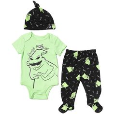 Boogie Baby, Nightmare Before Christmas Oogie Boogie, Christmas Bodysuit, Disney Nightmare Before Christmas, 3 Piece Outfit, Oogie Boogie