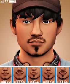 Sims 4 Beard Cc, Sims 4 Beard, Male Sims, Sims 4 Cas Mods, Sims Packs, Sims 4 Anime