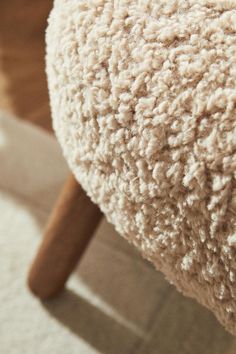 TERRYCLOTH FOOTREST STOOL - Dark beige | ZARA United States Bathroom Fragrance, Crochet Coat, Ottoman Stool, Foot Stool, Crochet Shirt, Dark Beige, Book Stationery, Beauty Basics, Pet Home