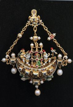 Pendant, H.Egger, late 19th century | @ Museum of Applied Ar… | Flickr Baroque Jewelry, Applied Arts, Meaningful Jewelry, Ancient Jewelry