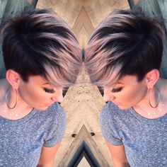 Nice!!                                                                                                                                                      More Popular Haircuts, Undercut Hairstyles, Short Hairstyle, Party Hairstyles, Pixie Hairstyles, Hair Today, Great Hair