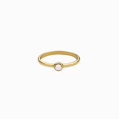 split 14k Yellow Gold Vermeil 3mm Freshwater Pearl Whole sizes 4 to 9 Includes our beloved "Hello, Goddess" mirror gift box and brand booklet Stackable Diamond Bands, Cross Rings, Goddess Bracelet, Astrology Necklace, Forever Gifts, Goddess Necklace, Gifts For Your Girlfriend, Delicate Rings, Wrap Rings