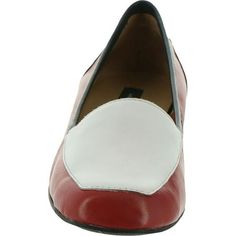 Manufacturer: Array Size Origin: US Style Type: Loafers Collection: Array Closure: Material: Leather/Man Made Fabric Type: Leather Sku: BH5798835 Size: 8.  Color: Red.  Gender: female.  Age Group: adult. Leather Man, Slip On Loafers, Leather Slip Ons, Leather Men, Shoes Women Heels, Gender Female, Clothing And Shoes, Age Group, Shoes Heels