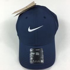 Nike Golf Dri Fit Legacy 91 Navy Blue Adjustable Hat DH1641-419 NEW Golf Hats, Tactical Boots, Nike Golf, Adjustable Hat, Dri Fit, Accessories Hats, Mens Accessories, Shoe Accessories, Golf