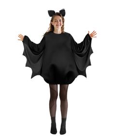 PRICES MAY VARY. SET: Get ready to transform into a spooky creature with our bat hair band and onesie set - the ultimate costume duo! FIT & STYLE: Stay cozy and comfortable even on the chilliest of Halloween nights with our bat onesie - designed for easy wear without compromising on style. SCENARIO: Perfect for Halloween, Mardi Gras, cosplay parties, and more - stand out from the crowd with this unique vampire, bat, or Batman costume. It's time to get your party on! COMFORTABLE AND FASHIONABLE: Bat Onesie, Halloween Bat Costume, Costume Duo, Bat Costume, Batman Costume, Headpiece Accessories, Vampire Bat, Halloween Bat, Party Funny