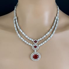 Ruby CZ diamond necklace, American Diamond wedding necklace, Cz jewelry, Indian, Pakistani, Punjabi wedding jewelry, Bridal necklace' Regular Size And Adjustable with rhodium finish Ships from California, USA Delivery in 2-5 business days in the USA. Other colors can be found here https://www.etsy.com/listing/1423097794/sapphire-cz-diamond-bridal-necklace?ref=listings_manager_grid https://www.etsy.com/listing/1423095388/emerald-cz-diamond-bridal-necklace?ref=listings_manager_grid Color, shades, Anniversary Diamond Necklace With Jewels, Exquisite Cubic Zirconia Wedding Necklaces, Exquisite Cubic Zirconia Wedding Necklace, Wedding Diamond Necklace With Jewels In Cubic Zirconia, Wedding Diamond Necklace With Cubic Zirconia, Wedding Cubic Zirconia Diamond Necklace, Diamond Jeweled Round Bridal Necklace, Diamond Bridal Necklace With Jewels, Diamond Jeweled Bridal Necklace For Wedding