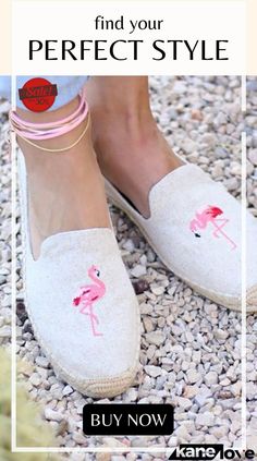 Flamingo Slipper Espadrilles Elevate Your Style, Flamingo, Your Style, Espadrilles, Slippers, Women Shoes, Free Shipping