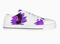 Introducing our Custom Designed Prince Shoes, a tribute to the legendary musician who captivated the world with his talent, style, and unmatched charisma. These shoes pay homage to the iconic artist, allowing you to embody his spirit and leave a lasting impression wherever you go. ● The upper is made of canvas and the sole is made of rubber ● Feature: Wear-resistant and breathable，Fashion Trend ● Season: Autumn, Spring, Summer, Winter ● Occasion: Outdoor, Daily ● Gender:Women ● Care Instruction: Spot clean only  ● This product is made on demand.   ● Multiple shipping options available, and cost varies on time efficiency. Prince Shoes, Purple Rain Prince, Prince Purple, Prince Purple Rain, Purple Rain, Summer Winter, Season Autumn, Fashion Trend, Canvas Shoes