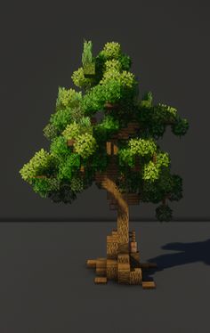 just started makeing trees any thoughts? Minecraft Big Custom Trees, Mc Tree Design, Fantasy Tree Minecraft, Minecraft Dragon Fountain, Custom Oak Tree Minecraft, Minecraft Small Custom Tree, Minecraft Custom Forest, Minecraft Oak Tree, Pathway Ideas Minecraft