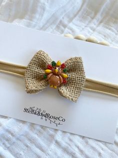 "-One hand-tied Bow with choice of finish For headbands I will include an alligator clip so bows can be altered to grow with your baby 🤍 -Headband is made from stretchy nylon to grow with baby. Easy to wear and won't slip off. -Bows measure Approximately:   2.5\" across by 2.5\" -All Bows are handmade so may slightly vary in size and pattern. All bows are secured and can not be untied with normal wear.  -Hand wash all bows with warm water and soap. Then shape and hand dry. Please do not put bow Handmade Adjustable Headband, Cute Adjustable Bow With Matching Headband, Adjustable Bow Headband Gift, Adjustable Bow Headband As Gift, Adjustable Bow Headband, Cute Adjustable Ribbon Headband, Adjustable Ribbon Bow Gift, Cute Adjustable Bow As Gift, Cute Adjustable Ribbon Hair Accessories