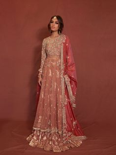 Embellished Lehenga, Misha Lakhani, Pengantin India, Desi Wear