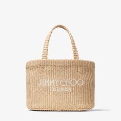 A must-pack vacation piece, the mini beach tote is crafted in natural raffia and features our signature logo embroidered in latte stitching at the front. It is a versatile piece that is complete with a detachable leather shoulder strap. Diamond Box, Womens Designer Bags, Jimmy Choo Bag, Box Clutch, Mini Tote Bag, Designer Shoulder Bags, Mini Tote, Beach Tote, Pink Candy