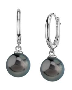 A beautiful pair of 10mm Tahitian South Sea cultured pearl earrings with gorgeous 14K gold mountings. Our Tahitian pearls come directly from the pearl farms of French Polynesia. These pearl earrings comprise of approximately 1.9 grams of the highest quality 14K gold. All pearl earrings are approved by our staff of GIA pearl experts and come packaged in a beautiful pearl jewelry box. Please view the options below to customize your pearl earrings to your specifications. These earrings are approxim South Sea Pearl Necklace, Tahitian Pearl Earrings, Black Pearl Earrings, Pearl Farm, Tahitian Pearl Necklace, Tahitian Black Pearls, Jewelry Appraisal, Buy Necklace, Sea Pearl