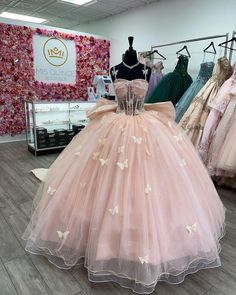 Butterfly Quinceanera Dress, Gaun Abad Pertengahan, Quinceanera Dresses Gold