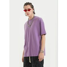 Loose Solid Dropped Shoulder Oversized Tee  Fabric: 100% Cotton  Style: Leisure, Oversized Size: S, M, L, XL, 2XL Color: White,  Gray, Dark Gray, Khaki, Yellow, Rose, Purple, Mint Green, Medium Blue, Lavender Purple, Dark-Blue, Brick Red, Bisque, Army Green, Apricot  Occasion: Outdoor, Daily,  Vacation Rose Purple, Oversized Graphic Tee, Blue Lavender, Girl Vintage, Embroidered Tee, T Shirt Fashion, Casual Sportswear, Mens Short Sleeve Shirt, Designer Shorts